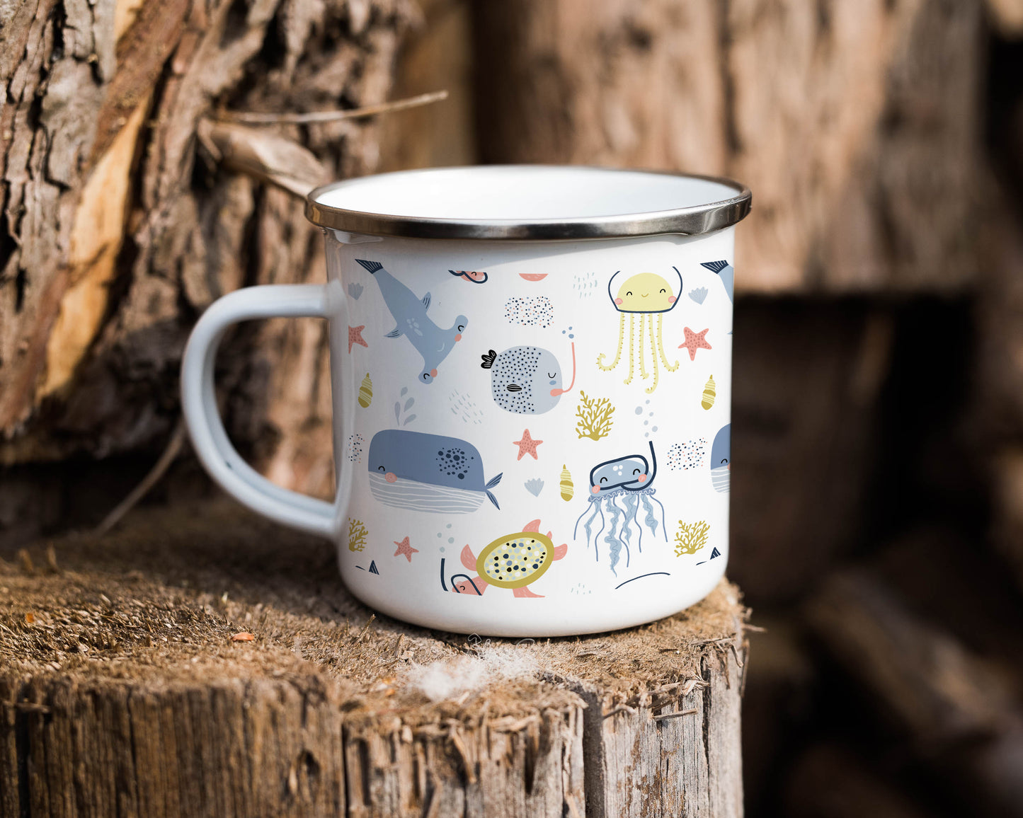 Under the sea - Enamel Mug