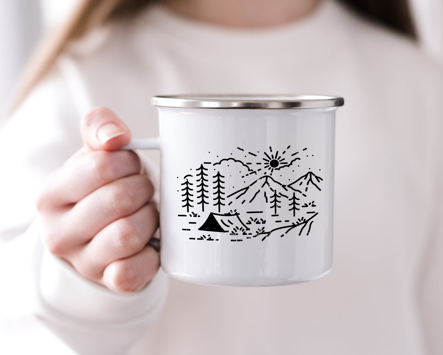 Let's go on an adventure - Enamel Mug