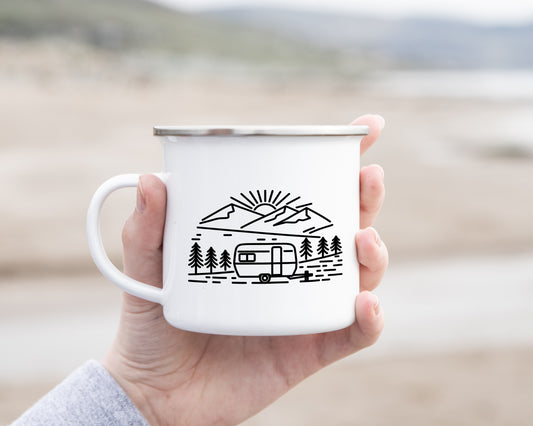 Let's go on an adventure - Enamel Mug