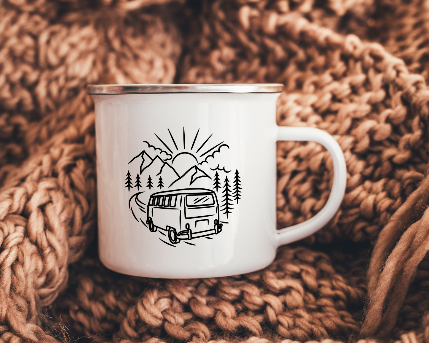 Let's go on an adventure - Enamel Mug