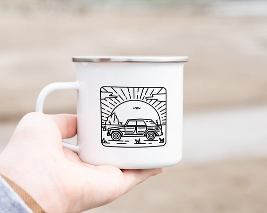 Let's go on an adventure - Enamel Mug