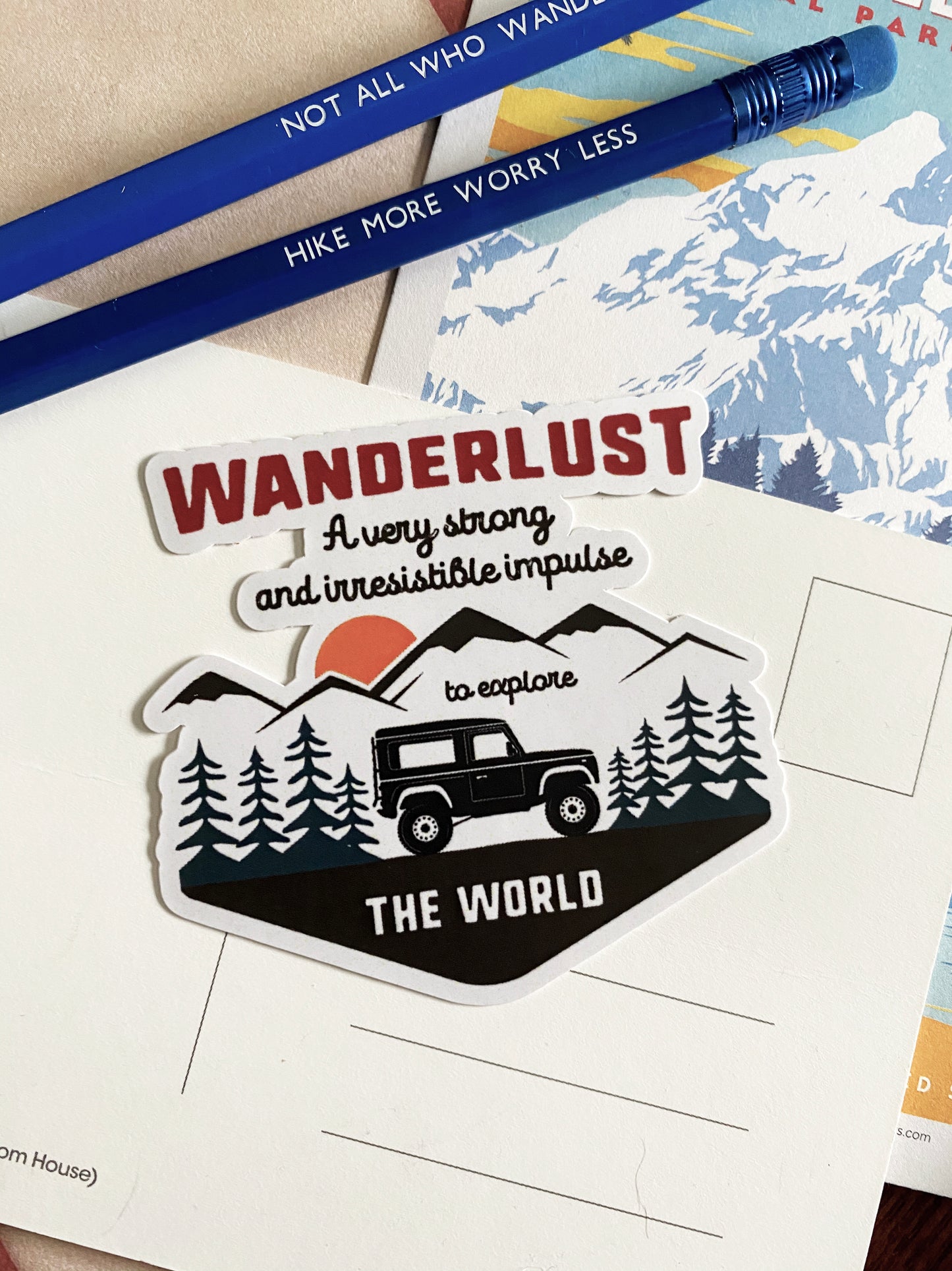 Wanderlust Sticker